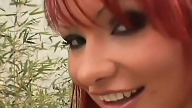 DP fuck slut pornstar babe in trio