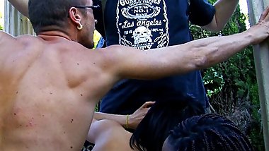 Nancy Hot fucks in the sun where everyone can see