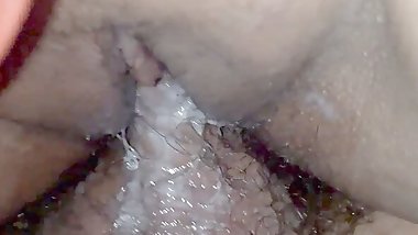 YOUNG COLLEGE STEP-DAUGHTER GIVES BLOWJOB AND RIDE HUGE COCK