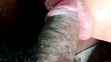 Girlfriend sucked my cock