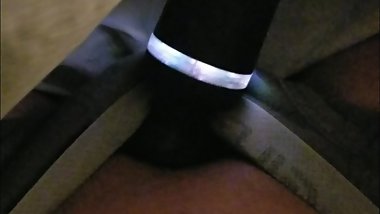 Early morning masturbating with a vibrator.