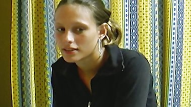 Slim German teen gets her tight pussy pounded hard by a hard cock