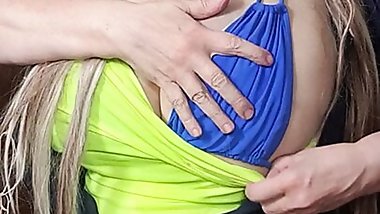 Watch sexy Susi in amazing stewardess costume giving joi with countdown