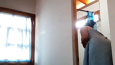 MY NEIGHBOR LENDS ME HIS BATHROOM