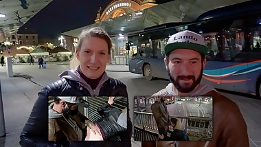 2 Germans FUCKING at a Train Station!!