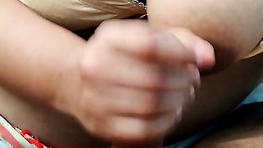 Indian Bhabhi masturbates Devar and makes ejaculate - Hot Bhabhi