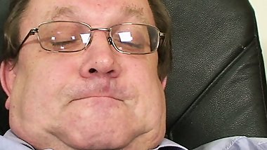 Old Men fucking young brunette Bunny and his wife saw it