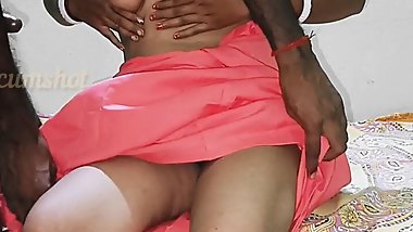 xxx Desi Couple enjoyed boobs massage