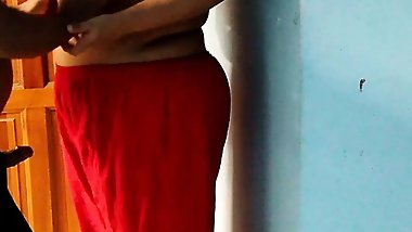 I was undressing aunty - I got hot & fucked her - Indian