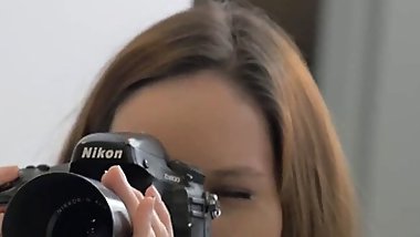 Photoshoot Starring Aiden Ashley Masturbating