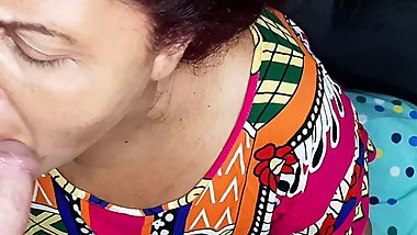 I love how my stepmom sucks my cock (pov)