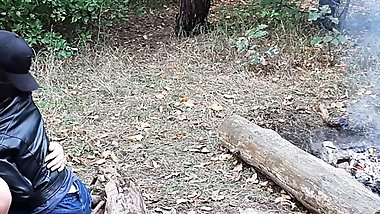 Our first sex in a public place - Lesbian-illusion
