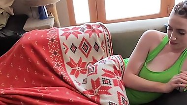 Tattoo and piercing stepteen POV pussynailed by stepdad