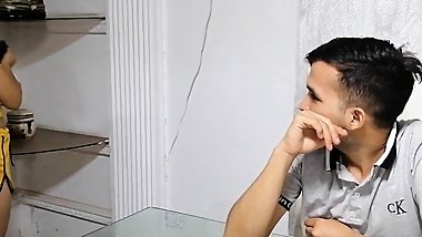 1 PART I MAKE MY STEPMOTHER'S EMPLOYEE COME TO SQUIRTING