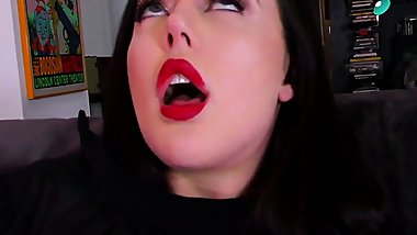 JOI PS perky boobs babe fingers pussy and talks dirty