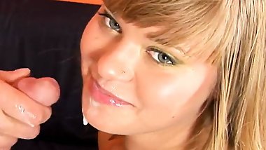 Young Lady Donna Takes Care Of Her Boyfriend's Cock - Nestee Shy