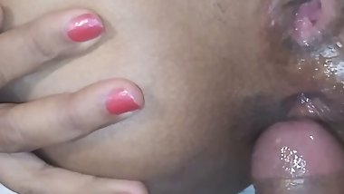 My first REAL ANAL ATTEMPT - Extremely tight ass, I switch to pussy, but I liked it better in the ass