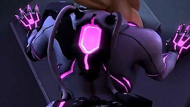 Sombra Bent Over And Fucked Hard