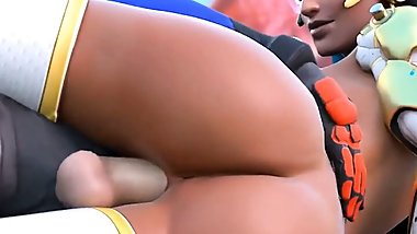 Overwatch Symmetras Pussy Fucked Hard With Sound