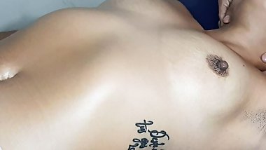 a relaxing massage for this sexy brunette pt 2