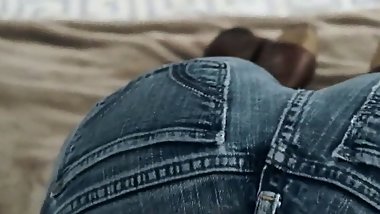 Tattoo stepdaughter gets POV banged after blowing session