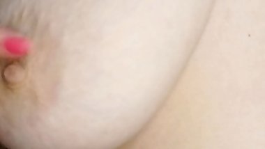 Sucking big, juicy breasts on camera - DepravedMinx