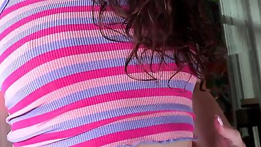 POV slutty amateur smallboobs teen closeup sucks and rides
