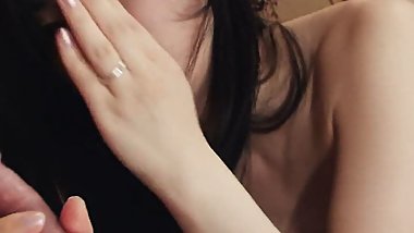 Japanese woman Emiko Koike masturbating and fucking uncensored