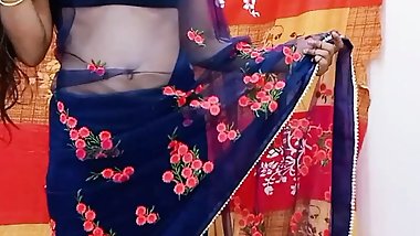 Hot your priya ki mast chudayi in blue Saree hot video