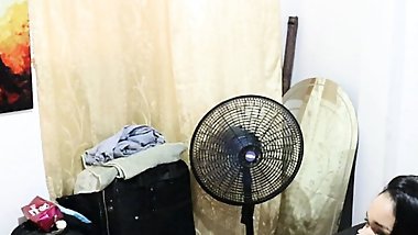 MY STEPDAUGHTER ARRIVES FROM THE TRIP VERY HORNY AND RECORDS ME FUCKING HER