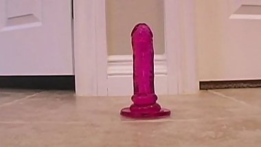Hot Cute Teen Masturbate her pussy closeup POV