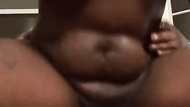 Ebony Kelly Starr Fucks Black Cock For Creampie