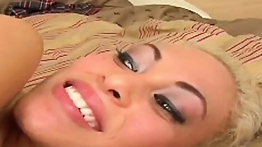 Angle Marie Ebony Skin Blonde Fucks Black Cock