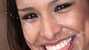 Nataly Rosa gets her ass and pussy fucked by two studs