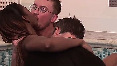 Jasmine Webb loves being penetrated by two cocks in her ass