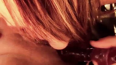 The lesbians Valery Summer and Faye struggling with sex toys