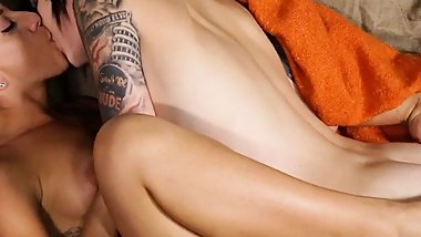 Mischa Brooks and Nikki Hearts love to have lesbian sex
