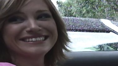Busty blonde Naomi gives a blowjob and fucks with Sascha