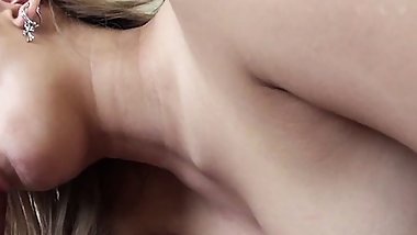Asian Mariru enjoys cock while staring at the camera