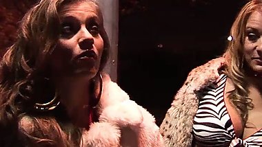 Rita Faltoyano and Myla Charles group fuck with their tits