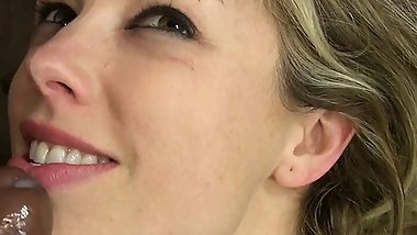 Blonde Adrianna Nicole has interracial anal sex