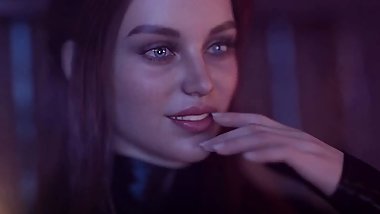 Empress Game-Brunette in Sexy Lingerie Seduced
