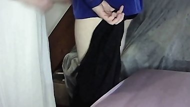 Throat master Bride loves to give sloppy blowjob and drink cum