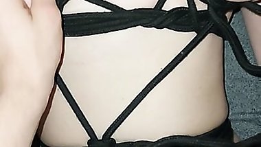Squirt slave is going crazy!!