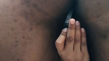 Mallu Christian masturbates with lipstick - Big Ass