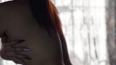 Babibunny3 Playing masturbating with a dildo until it's white