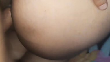 Wife tight pussy hole color red. Quick doggy style creampie