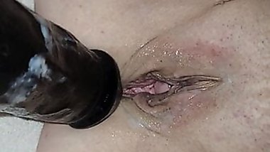 Huge bbc fuck my pussy good and hard bbc dildo play huge brutal pussy stretch with black cock