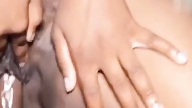 Hot ebony amateur Couple