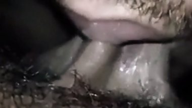 Indian hairy pussy licking